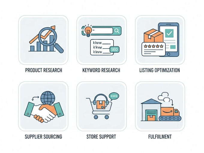 be professional VA for your amazon fba store