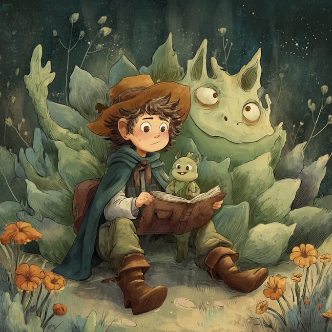 draw childrens book illustration