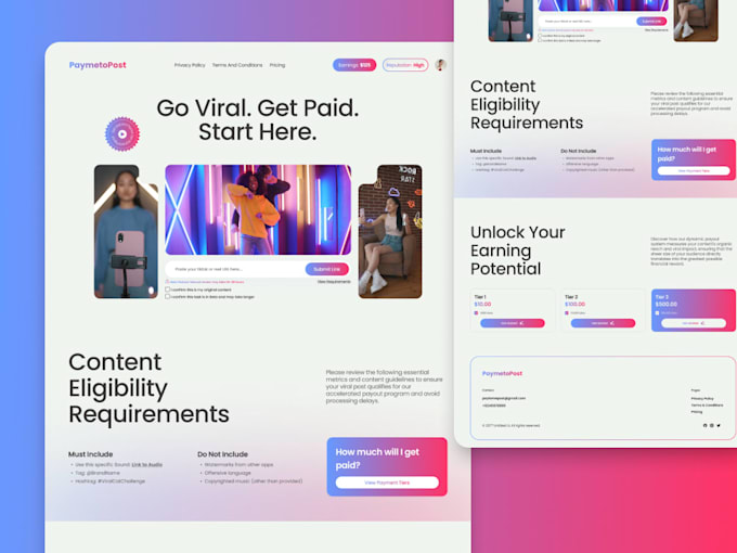 design a high converting web page in figma app