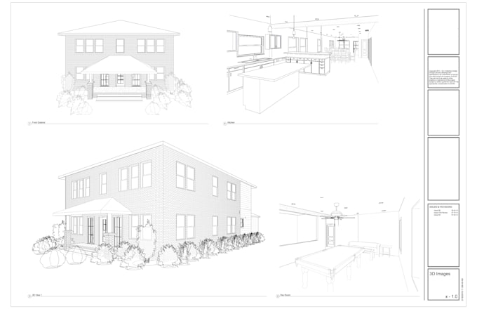 do your floor plan mep adu structural landscape 2d house plan blueprint drawings