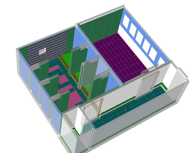 do commercial flooring and wall tile takeoff using measure square