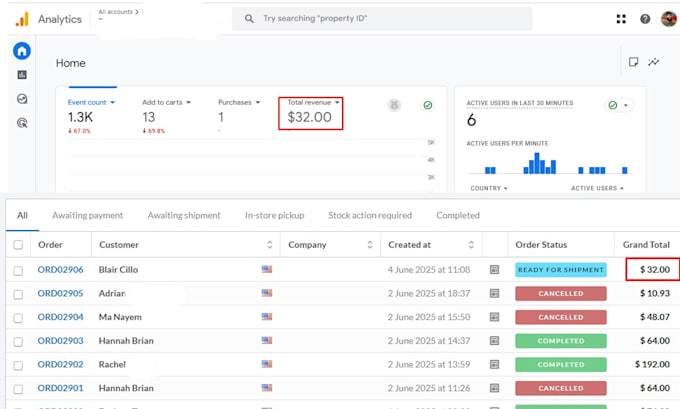 setup ga4 and server side tracking for lightspeed c series and e series