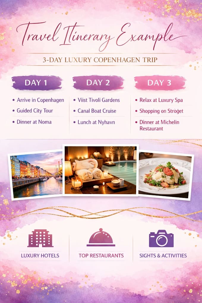 create a custom travel planner for your trip
