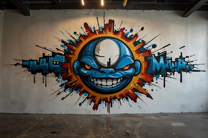 do unique graffiti art for your brand