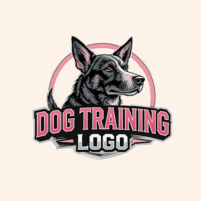 create a modern dog training logo for trainers and pet businesses