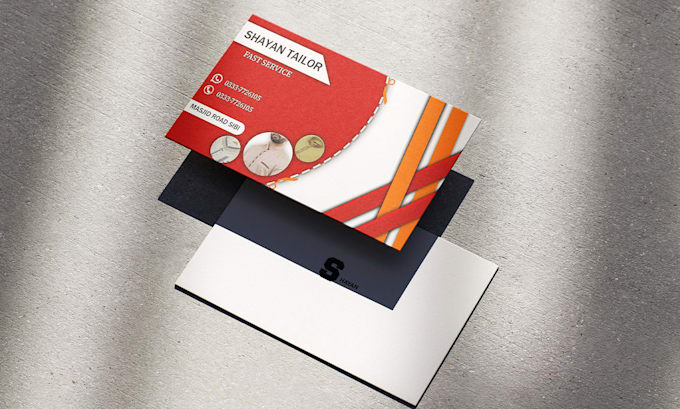 design digital card and printable business card design