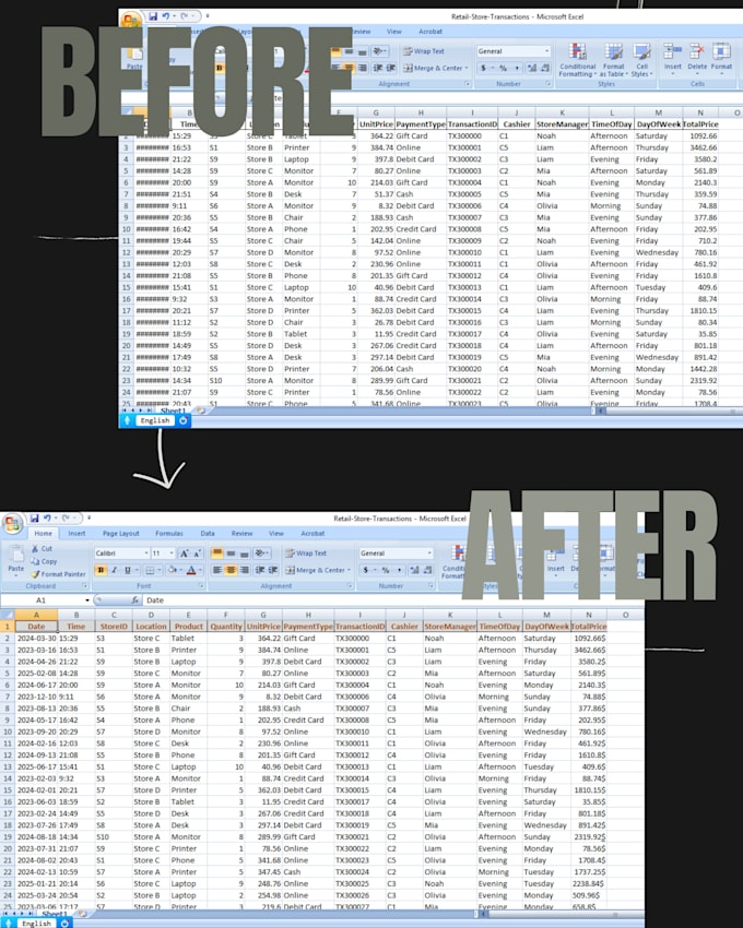 fix your messy excel spreadsheet and remove errors fast