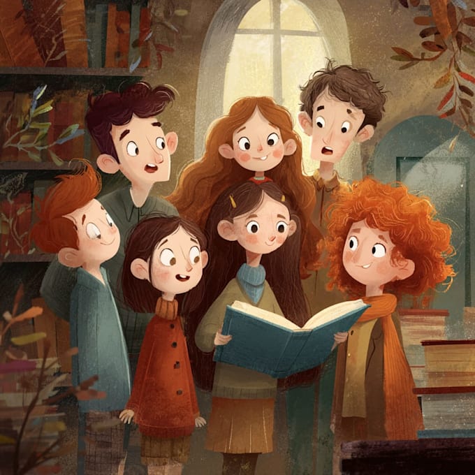draw custom watercolor illustrations