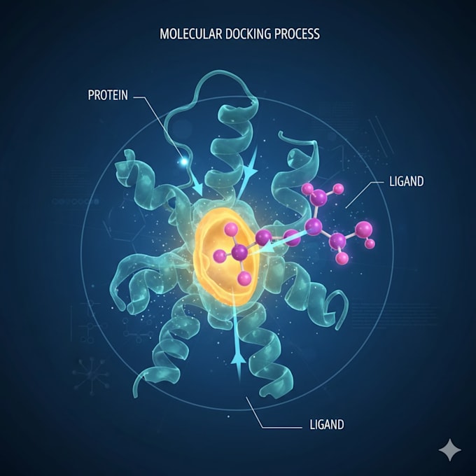 teach molecular docking step by step using autodock and in silico tools
