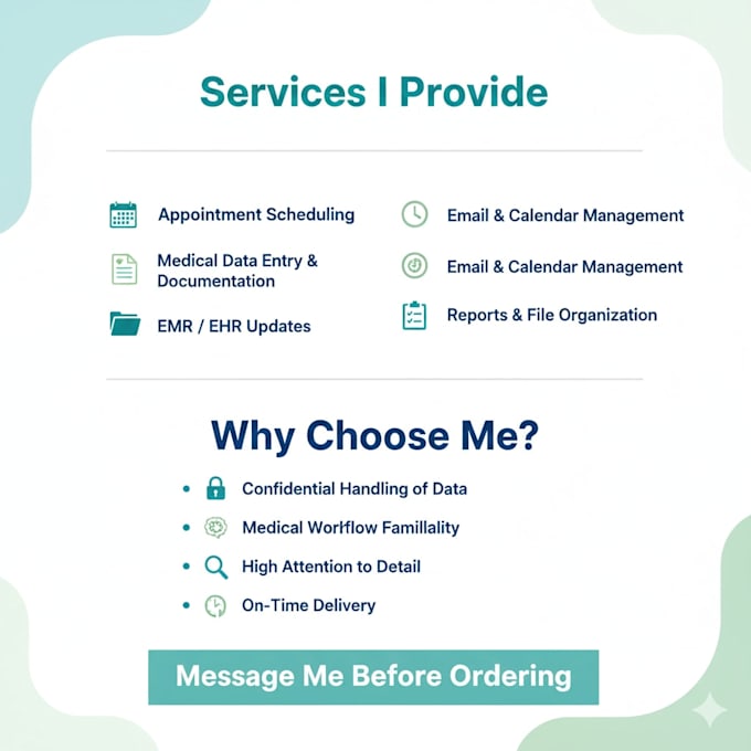be medical and administrative virtual assistant services