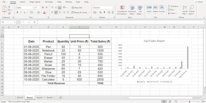 clean, format and organize microsoft excel spreadsheets