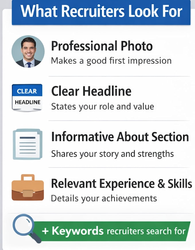 optimize your linkedin profile to attract recruite