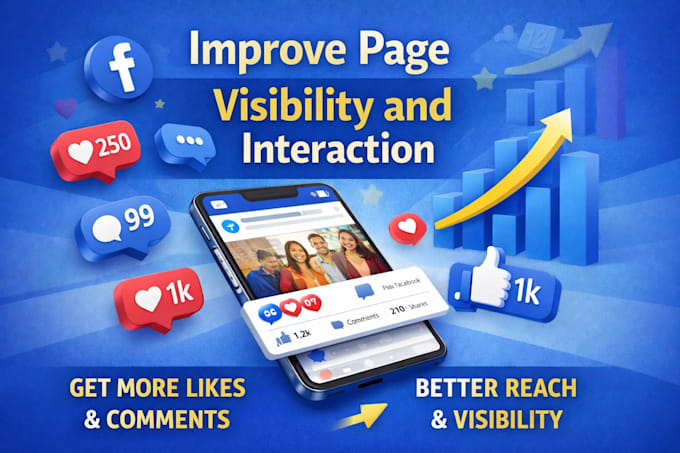 provide facebook page engagement support for better visibility