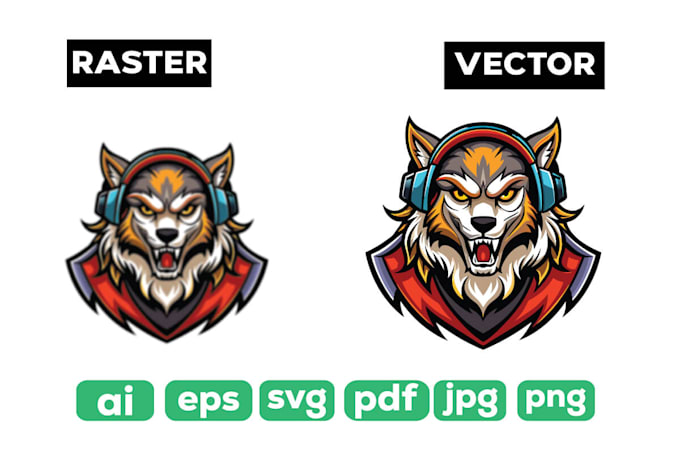 do vector tracing, vectorize logo quickly