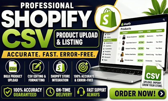 bulk upload shopify product listing using  matrixify CSV XML data file