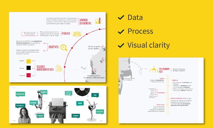 design clean and professional infographics