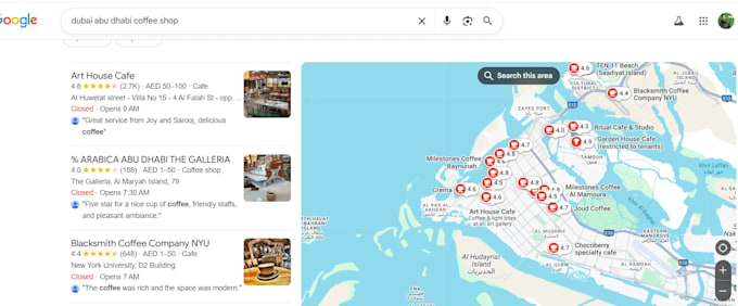 build 200 uae local citations for local SEO