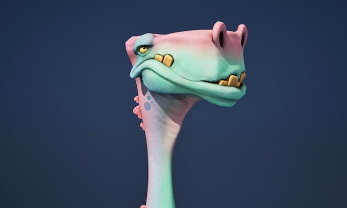 do stylized 3d characters for video games
