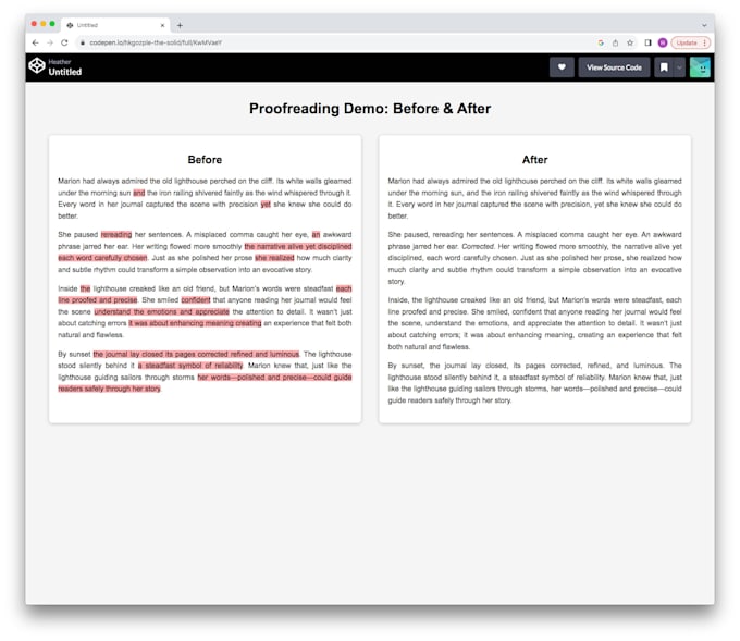 proofread and polish your text with speed and accuracy