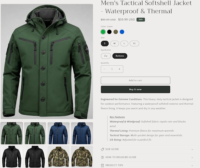 do shopify product listings and manual product upload