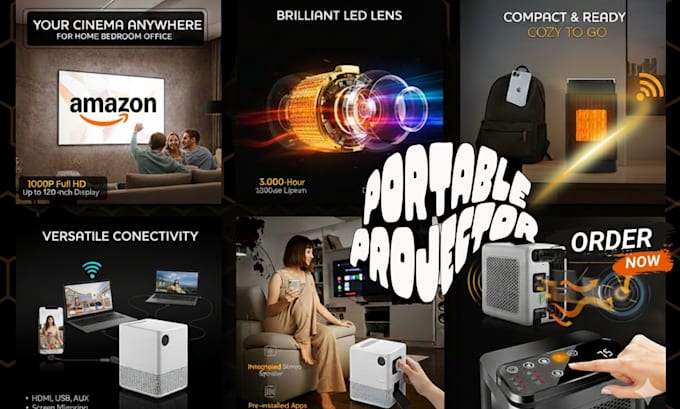 Design high converting amazon listing images and product infographics ...