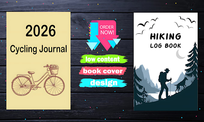 kdp low content book covers have a professional design