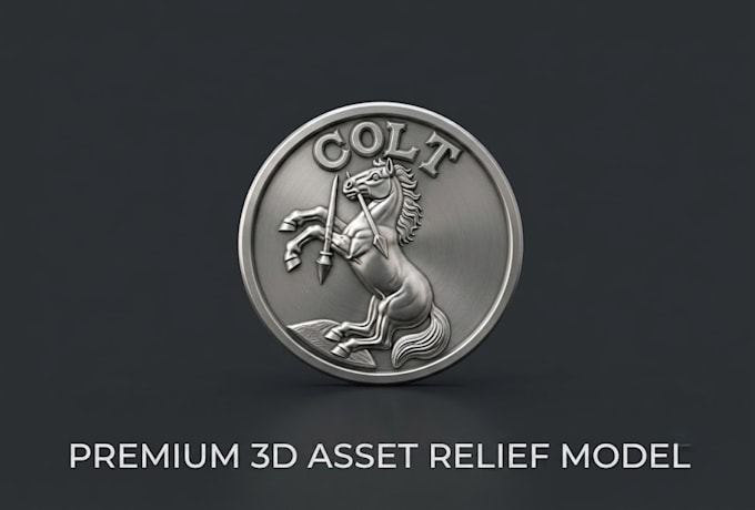 create 3d base relief sculpt models ready for 3d printing