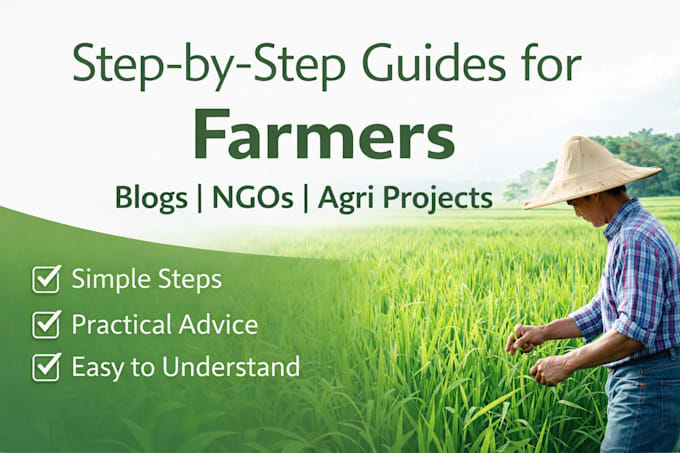 write farmer friendly agriculture content using ai with SEO