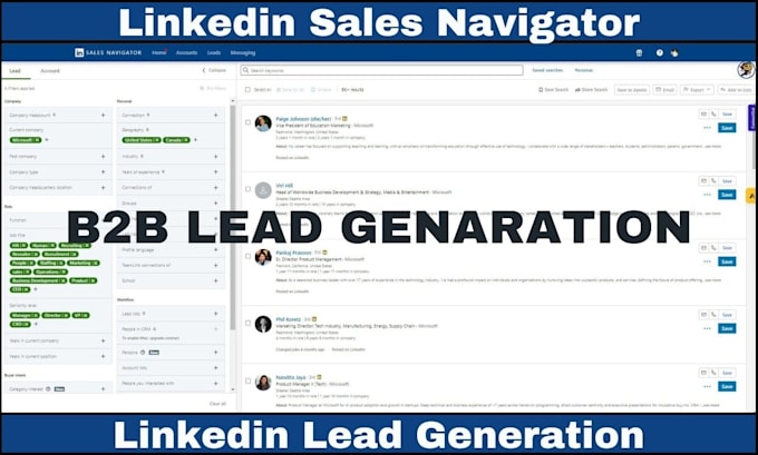 do b2b lead generation for any industry