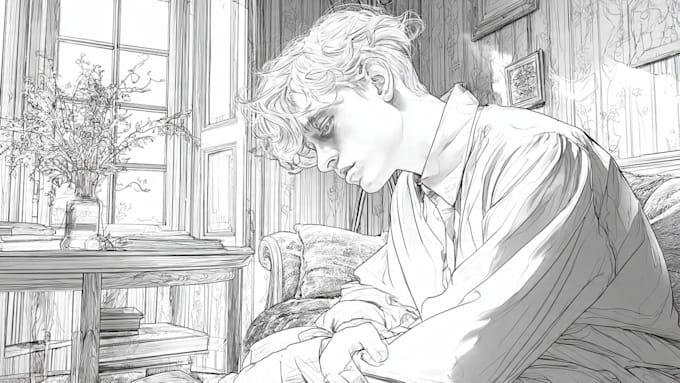 draw one line art, single line art, continuous line art