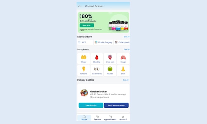 develop a hybrid mobile app using ionic or react native