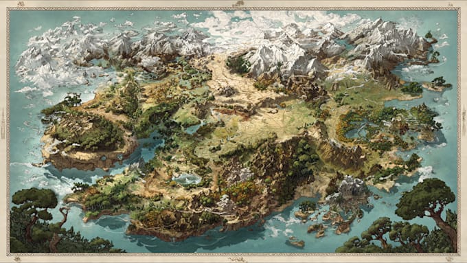 do fantasy maps and city maps