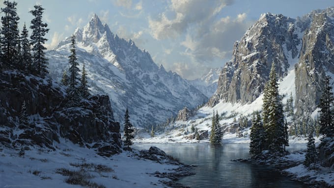 paint an environmental concept art