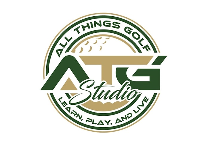 design a custom unique golf logo