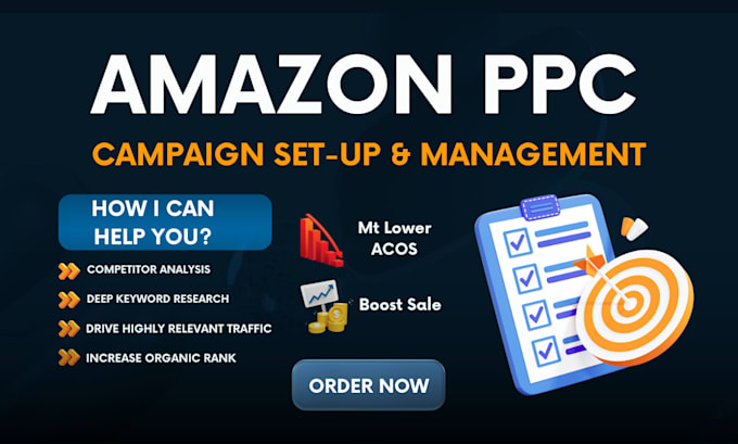 setup, optimize, and manage your amazon PPC ad campaigns