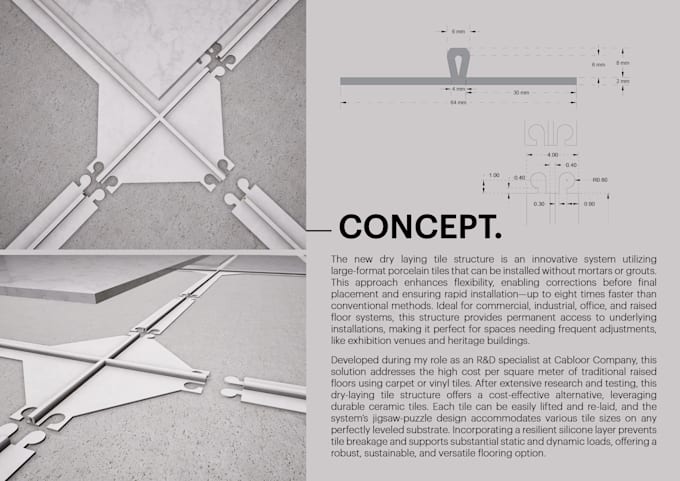 create 2d cad drawings, technical drawings and 3d models