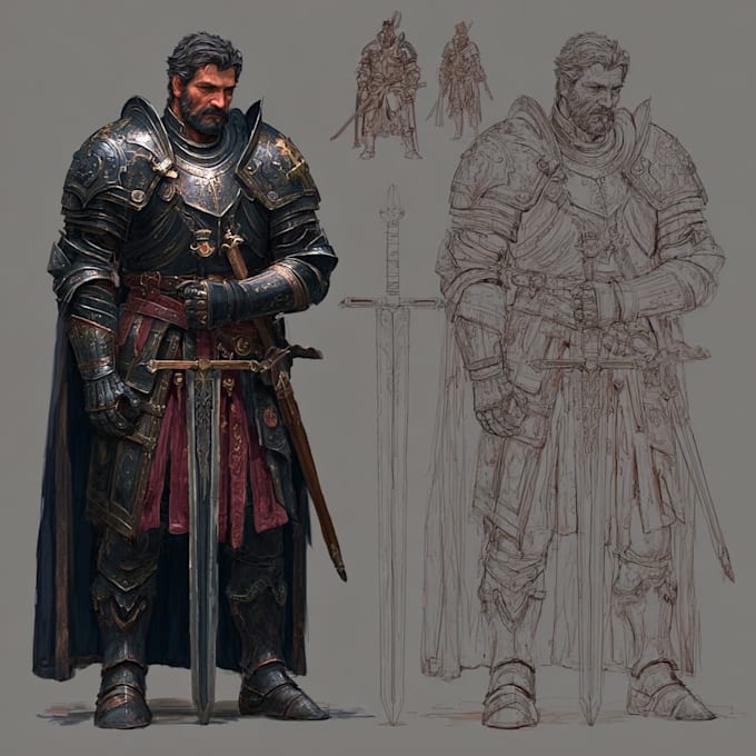 dnd, fantasy character and dnd character