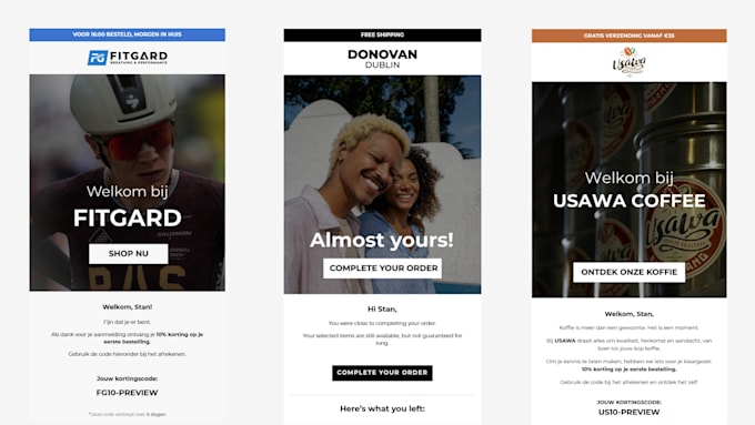 set up klaviyo email flows for shopify stores