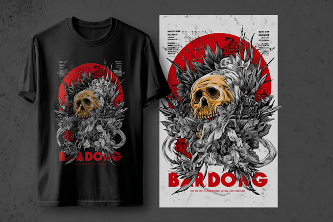 do perfect artwork for tshirt design