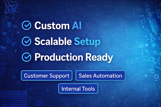 build ai agents, vapi chatbots, ai mobile apps and ai websites