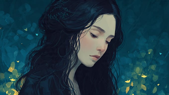 create digital art commissions