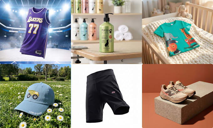 premium ai lifestyle product shots with human touch ups