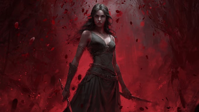 fantasy horror and fantasy horror character