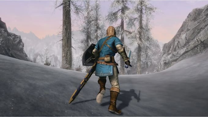 create a custom skyrim mod with animation weapon armor clothes for game mods