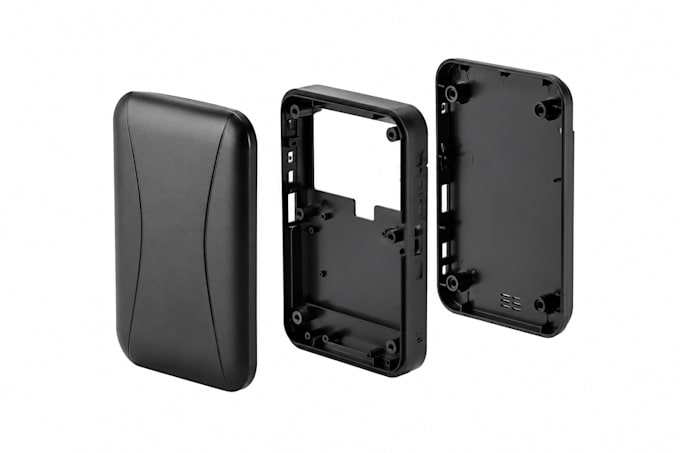 do pcb enclosure, electronics casing, product housing, cover design for 3d print