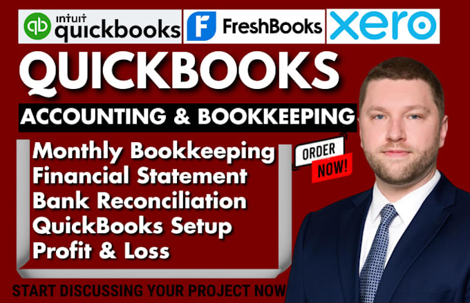 do accounting setup and clean up bookkeeping using online quickbooks wave zero