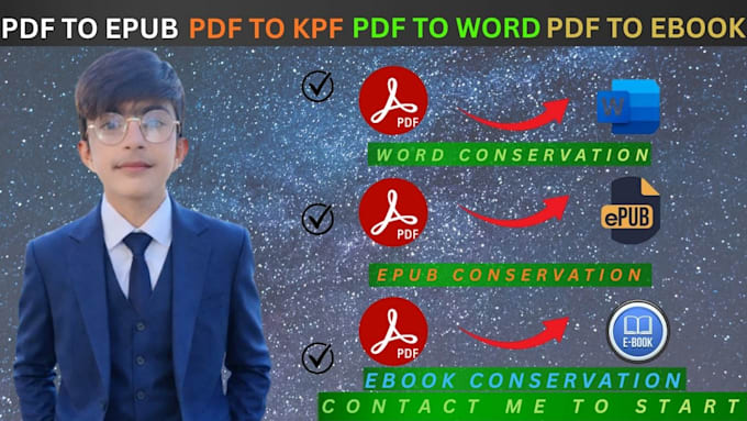 do expert in pdf to epub and ebook formatting