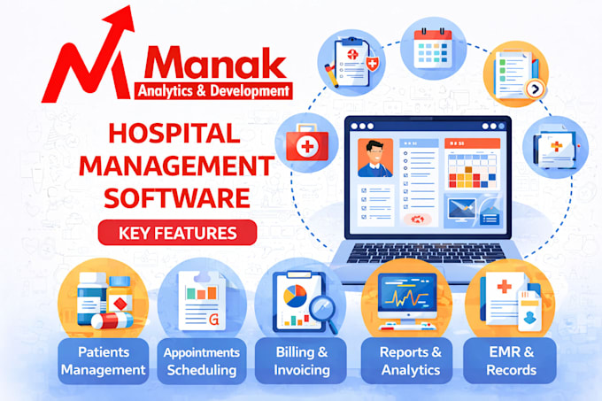 develop custom hospital management software