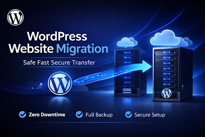 handle secure wordpress website migration with full backup and zero errors