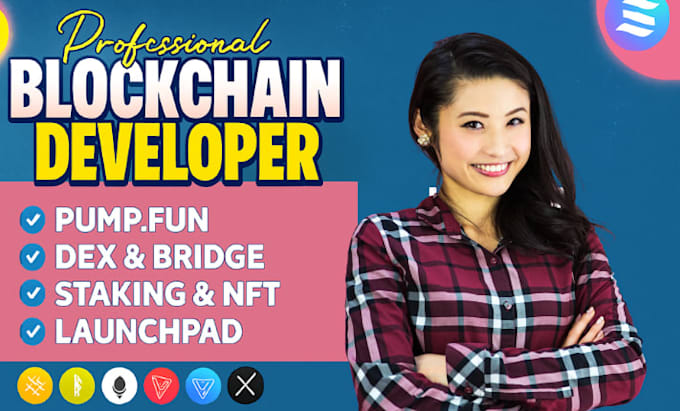 be blockchain developer for ico staking crypto bot cross chain bridge web3 dapp